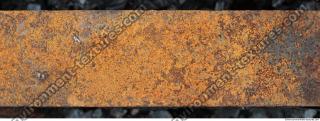 Photo Texture of Metal Plain Rusted